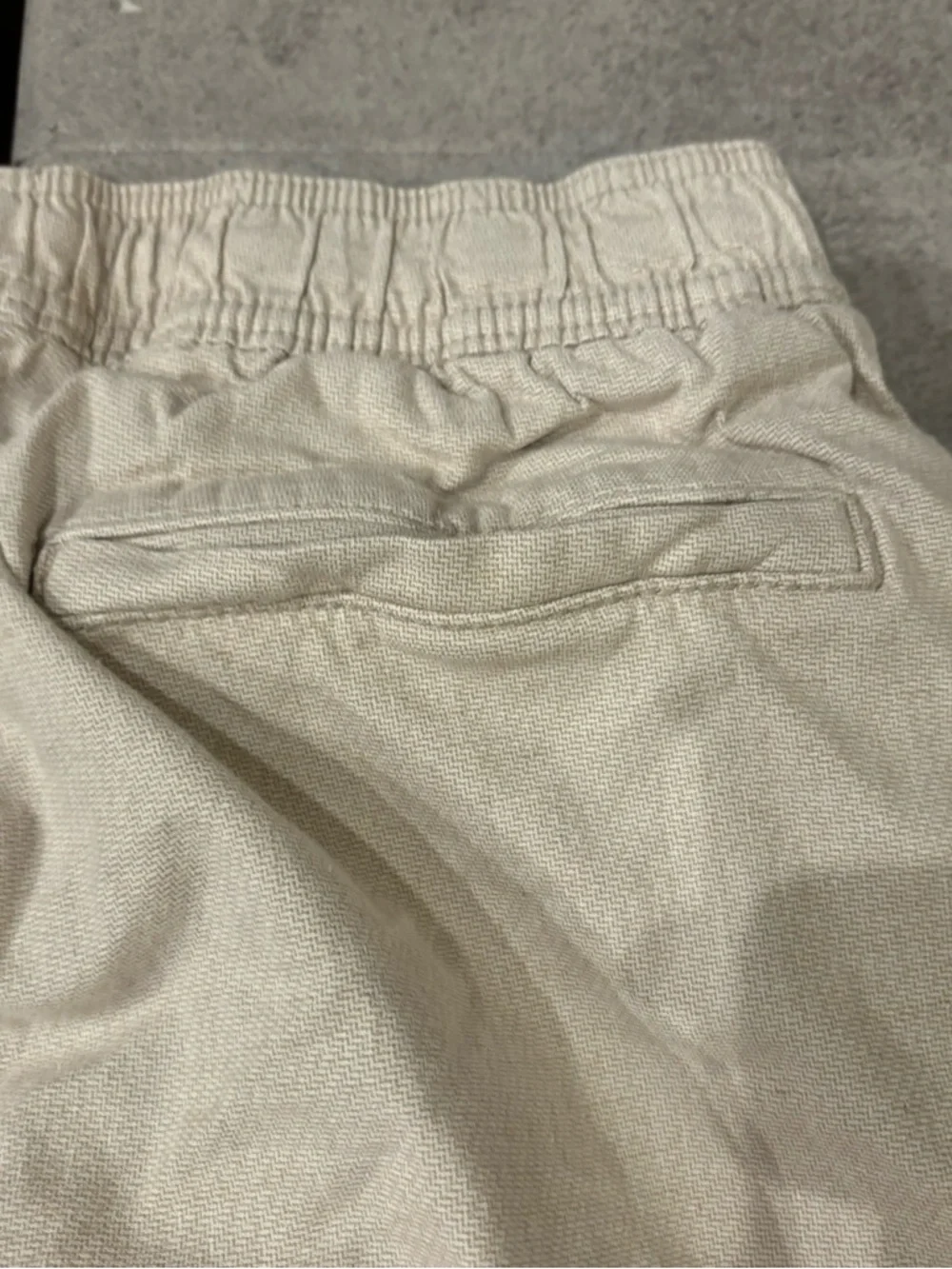 Hollister Linen-Blend Loose Pull-On Pants